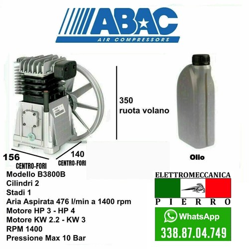 Gruppo pompante abac - abac, b3800b